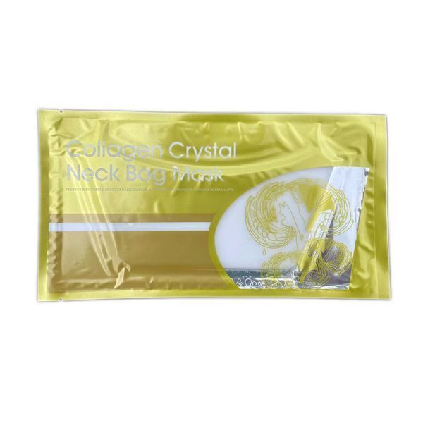 Гидрогелевая коллагеновая маска Collagen Crystal Neck Bad Mask для шеи с аллантоином 1 штука 010702 фото