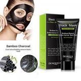 Маска - плёнка для лица с бамбуковым углем BIOAQUA Black Mask Blackhead Removal Bamboo Charcoal 60мл 010405 фото