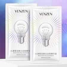 Ночная крем маска осветляющая Venzen Whitening Mask с экстрактом клюквы 2 мл 0101000 фото