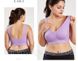 Бюстгальтер - топ безшовный Air Bra бузковий S, M, L, XL, 2XL, 3XL 080208 фото 3