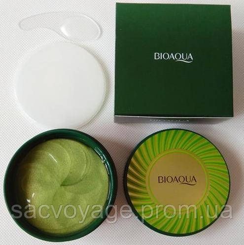 Патчі під очі Bioaqua Green moisturizing Eye Mask з зеленим турмаліном 050101 фото