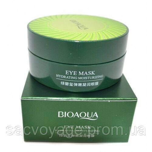 Патчи под глаза Bioaqua Green moisturizing Eye Mask с зеленым турмалином 050101 фото