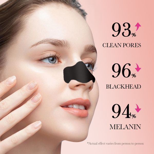 Очищающая полоска для удаления черных точек Sadoer bamboo charcoal gentle с бамбуковым углем 6шт. 0104001 фото