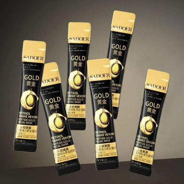 Набір масок плівок SADOER Retinol Snake Venom Peptide з ретинолом та пептидом зміїного яду 10 штук по 6мл 0104025 фото