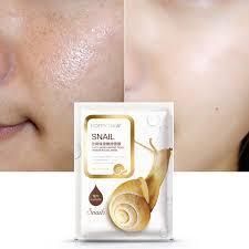 Тканевая маска для лица с муцином улитки ROREC Snail Moisturizing And Smoothing Mask30г 0102015 фото