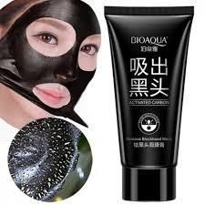 Маска &ndash; пленка с бамбуковым углем Bioaqua Blackhead Removal Bamboo Charcoal Black Mask 60мл 010408 фото