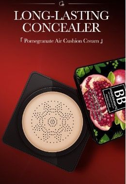 Кушон тональный 02 тон айвори Sadoer BB Cream Air Cushion Corrective Base Beauty Cream 20мл 0404017 фото