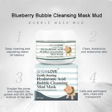 Маска гелевая для лица Sersanlove Hyaluronic Acid Bubble Mask Cleansing Mud 100 мл 0101018 фото