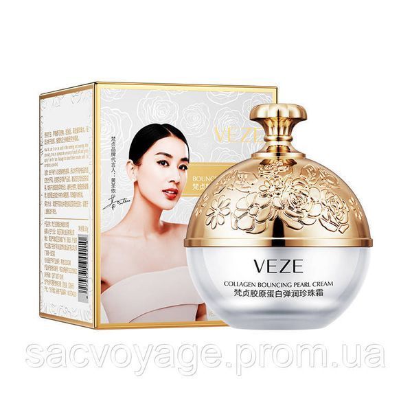 Крем для обличчя з колагеном Veze ETAE Collagen Bouncing Pearl Cream 30 мл 0302015 фото