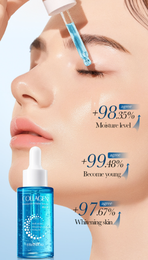 Освітлююча антивікова сироватка для обличчя з колагеном FAYANKOU COLLAGEN Moisturize Whiten Serum 40мл 0202045 фото