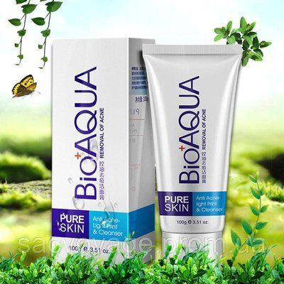 Пінка для вмивання анти акне Bioaqua Pure Skin Anti-Acne для проблемної шкіри 100мл 060205 фото