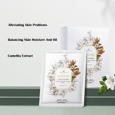 Тканинна маска з екстрактом камелії Ausone hidrating moisturizing mask 25г 0102019 фото