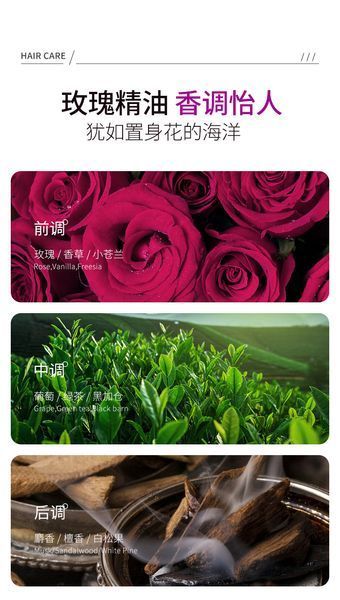 Капсули Houmal для догляду за волоссям Rose Fragrance Essential Oil з екстрактом олії троянди 5шт. 01404003 фото