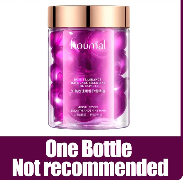 Капсули Houmal для догляду за волоссям Rose Fragrance Essential Oil з екстрактом олії троянди 5шт. 01404003 фото
