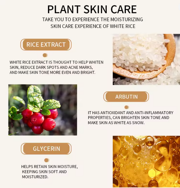 Hchana Rice Beauty Skin Essence з екстрактом білого рису 15 мл 0202066 фото