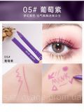 Водостойкий гелевый карандаш для глаз MKNK waterproof gel eyeliner 05 grape 0401026 фото