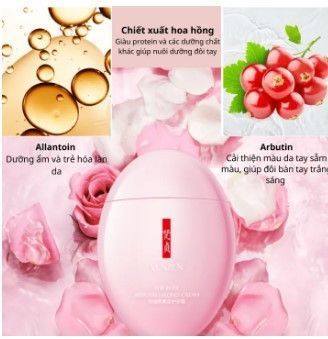 Крем для рук з трояндою та арбутином VENZEN The Rose Arbutin Hand Cream 60мл 0303010 фото