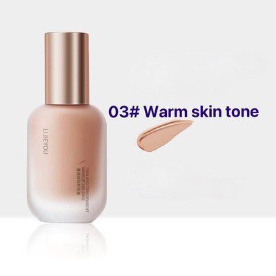 Легкий крем LIJIEYOU Lijieyou Thin and Translucent Long-lasting Foundation 03 темний тон шкіри 30мл 0401205 фото