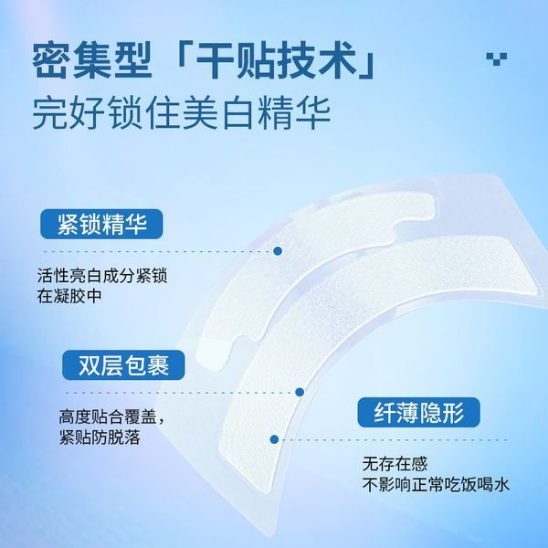 Смужки для освітлення зубів 9D WHITE Teeth Whitening Strips від зубного нальоту 1 пара 0150200 фото
