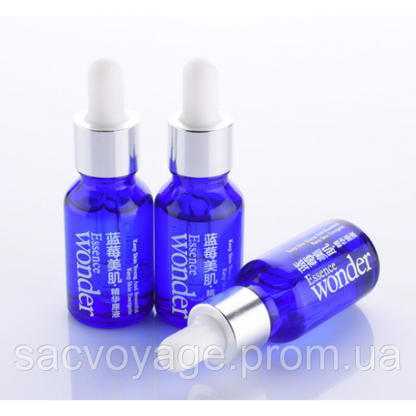 Сыворотка для лица BIOAQUA Wonder Essence с экстрактом черники 15мл 0202019 фото