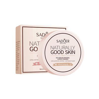 Безбарвна матуюча мінеральна розсипчаста SADOER No Sebum Mineral 5г 0405012 фото