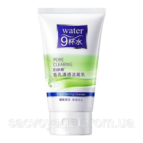 АКЦИЯ!!! Пенка для умывания и чистки пор BIOAQUA Water 9 pore clear cleanser 100мл 060207 фото