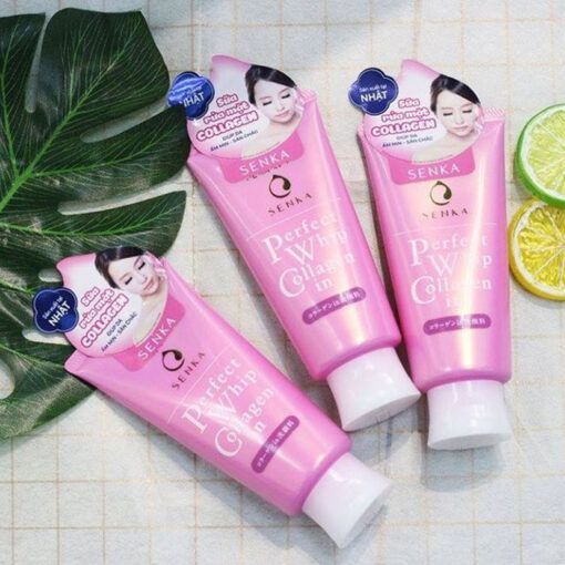 Японська амінокислотна пінка Shiseido Senka Perfect Whip Collagen In Facial Cleanser 120мл 0602023 фото