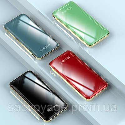 Power bank швидка зарядка 20000mAh портативний акумулятор з кабелями Lightning, Type C, Micro, USB 0110102 фото