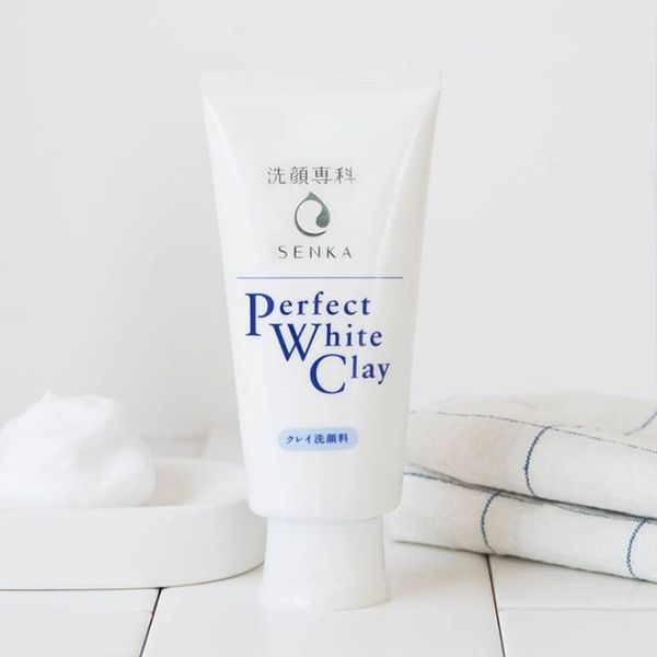 Японская аминокислотная пенка Shiseido Senka Perfect Whip White Clay с белой глиной 120мл 0602024 фото