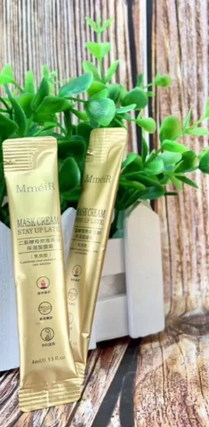 Крем маска з лізатом ферменту біфідобактерій Mmeir CREAM STAY UP LATE  4мл 0101010 фото