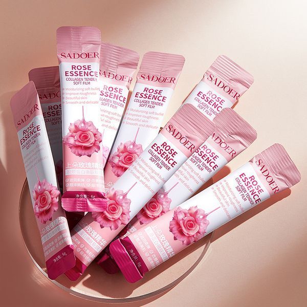 Маска плівка Sadoer Rose Collagen Tonder Soft з колагеном та олією троянди 6мл 0104028 фото