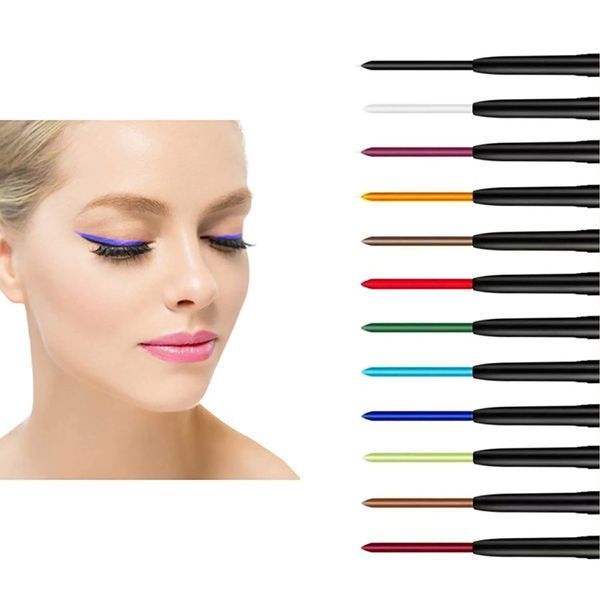 Набір олівців для очей та губ MKNK LINER PENCIL WITHVITAMINE - A&E WATERPROOF 12 кольорів 0401001 фото