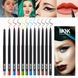 Набір олівців для очей та губ MKNK LINER PENCIL WITHVITAMINE - A&E WATERPROOF 12 кольорів 0401001 фото 13