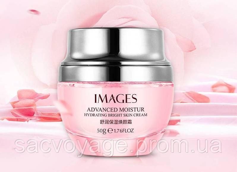 Крем для лица увлажняющий с маслом розы Images Advanced Moistur hydrating bright skin cream 50мл 0302019 фото
