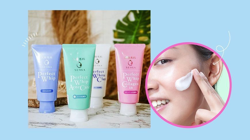 Японская аминокислотная очищающая пенка Shiseido Senka Perfect Whip Acne Care от акне 120мл 0602025 фото