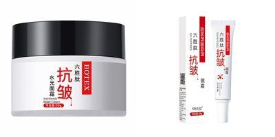 Набір кремів для обличчя шкіри навколо очей Botex Anti-Wrinkle  Anti-Aging six peptides 03020291 фото