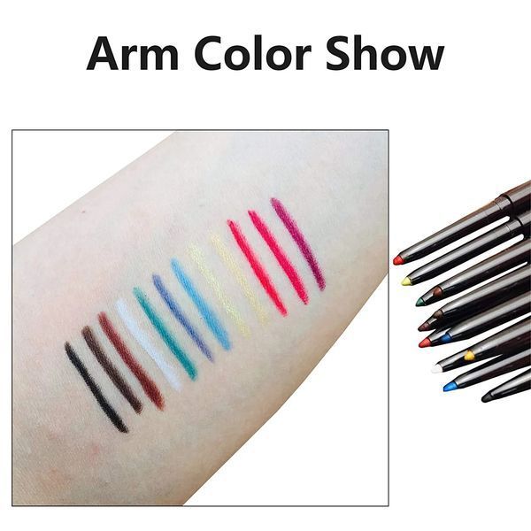 Механічний олівець для очей MKNK LINER PENCIL WITHVITAMINE - A&E WATERPROOF в асортименті, 1 шт 0401002 фото