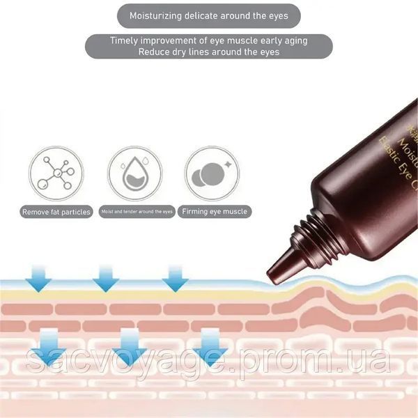 Крем під очі проти зморшок Simu caviar peptide fushimon eye cream 20мл 030808 фото
