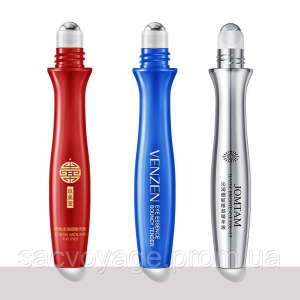 Сироватка есенція ролик Veze Advanced Elastic Delicate Pearl Eye Essence з кофеїном та екстрактом перлів 15мл 0201010 фото