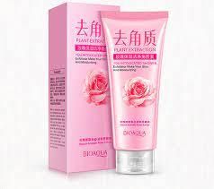 Эксфолиант с экстрактом розы, пилинг - скатка Bioaqua Plant Extraction Natural Aromatic Rose Extract, 120 г 060401 фото