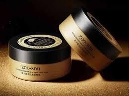 Антивікові патчі під очі з колоїдним золотом та чорною ікрою ZOO:SON Caviar Polypeptide Black Gold 0501018 фото