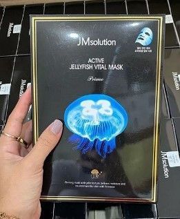 Тканинна маска з екстрактом океанської медузи JMSolution Active Jellyfish Vital Mask Prime 30мл 0102030 фото