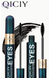 Туш для вій 12х чорна з подвійним ефектом Qiciy Waterproof Thick Non-caking Eyes Mascara Double Effect 9мл 040204 фото 2