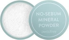 Безбарвна матуюча мінеральна пудра розсипчаста Innisfree No Sebum Mineral Powder Корея 5г 040504 фото