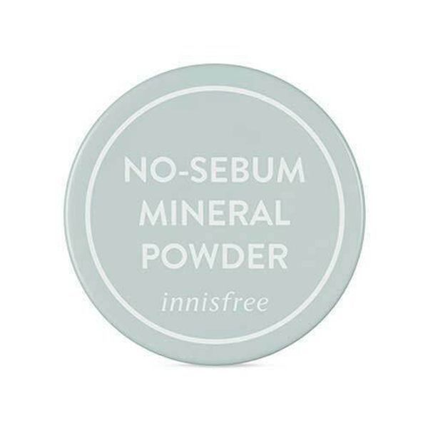 Безбарвна матуюча мінеральна пудра розсипчаста Innisfree No Sebum Mineral Powder Корея 5г 040504 фото