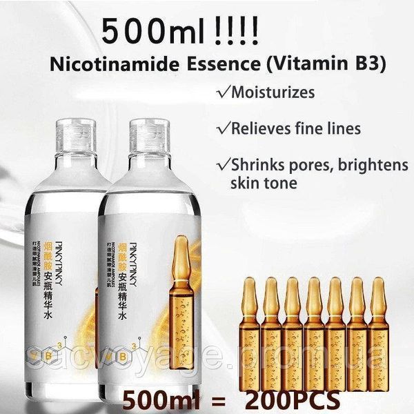 Тонер ампульний з ніацинамідом images nisotinamide ampoule 500 мл 020401 фото