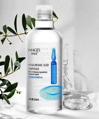 Тонер ампульный - сыворотка увлажняющая images hyaluronic acid ampoule с гиалуроновой кислотой 500 мл 020402 фото