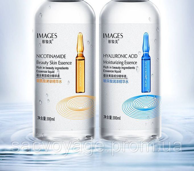 Тонер ампульный - сыворотка увлажняющая images hyaluronic acid ampoule с гиалуроновой кислотой 500 мл 020402 фото