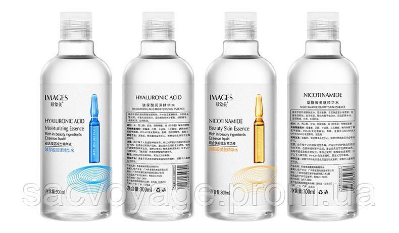 Тонер ампульный - сыворотка увлажняющая images hyaluronic acid ampoule с гиалуроновой кислотой 500 мл 020402 фото