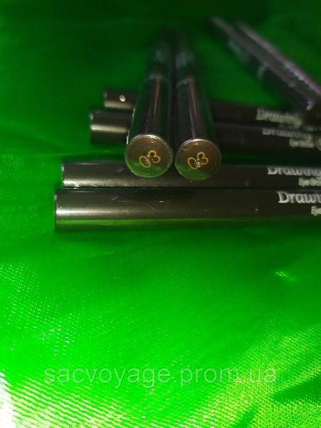 Олівець для брів із щіточкою механічний Drawing Eye Brow brown, коричневий 03 0120107 фото
